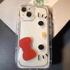 Funda para Teléfono Hello Kitty Adecuada para iPhone 18 Pro Max, Apple 11/12/13 Transparente Cojín de Aire 15 Funda Suave Anti-Caída