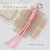 Estilo Coreano Personalidad Ins Popular en Internet Color Lanyard Colgante Corto Colgante Bolsa Bolsa de Cuerda Corta Llavero Colgante de Bolsa