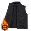 Chaleco polar reversible, adecuado para fotografía al aire libre y pesca en otoño, con múltiples bolsillos, estilo ropa de trabajo, modelo para hombre, personalizable