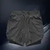Conjunto Esportivo Masculino Calça de Corrida ao Ar Livre Fitness Verão Basquete Treinamento Secagem Rápida Regata Sem Mangas Roupa de Fitness para Corrida Noturna
