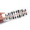 24 Piezas de Copa del Mundo Transfronteriza Estilo Nuevo Messi Rey del Fútbol Forma de Almendra Ojo de Gato Dorado Arte para Uñas Fútbol Exquisitas Piezas para Uñas Set