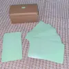 Tarjetas de Memoria de Palabras en Inglés, Papel para Tarjetas en Blanco, Tarjetas Pequeñas de Colores Hechas a Mano, Tarjetas de Mensaje Portátiles, Tarjetas de Memoria