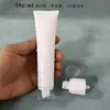 Limpiador Facial Spot 50ml, Productos para el Cuidado de la Piel, Cosméticos, Limpiador Facial, Crema de Manos, Manguera de Pe Blanca, Material de Embalaje para Botella