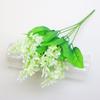 Planta Artificial Transfronteriza de Jacinto de 5 Cabezas Flor Falsa Decoración para Escritorio en Casa Boda Accesorios de Fotografía Ramo Pequeño Fresco