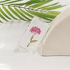 Ornamentos Populares de Resina com Flores Naturais, Lembranças Criativas Culturais e Criativas, Artesanato em Resina, Pequenos Presentes, Suportes de Livro Folha de Ginkgo Rosa