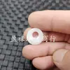 Fivela de Princesa de Jade Hetian de Xinjiang Imitação Pingente de Jade Imitação Ágata Vermelha Obsidiana Aventurina Fivela Excêntrica Pingente de Joia