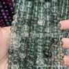 Venta Directa de Fábrica Cuentas de Cristal Verde Fantasma K9 Sintético Productos Semi-acabados con Cuentas de Cristal Palomitas Verdes Fantasma Transparente Optimizadas