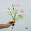 Flores Artificiales con 5 Cabezas de Aciano Rama Única Salón de Bodas Escena Arreglo Decoración Arreglo Floral de Moda Jardinería Vertical Paisaje Estilismo