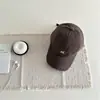 Gorra de Béisbol de Primavera para Hombre con Bordado de Letra, Estilo Femenino que Hace que la Cara Parezca Más Pequeña, Sombrero Casual de Verano para Sombrear y Proteger del Sol, Moderno