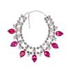 Cross-border Novo Personalizado Multi-camadas Cristal Gota de Água Colar Corrente Moda All-match Diamante Clavícula Cadeia Colar colar