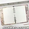 Mundo Floral Chica Hermosa A5 Álbum de Tarjetas de Hojas Sueltas Anime de Alta Calidad Chica Hermosa Cuaderno Cierre Magnético de Cuero Álbum de Colección