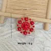 Botões de Punho para Noiva Estilo Antigo Pérola Artificial Flor Diamante Tartaruga Fivela Acessórios de Joalheria Botões de Roupa Botões Decorativos