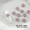 Acessórios para Nail Art com Zircônia Diamante Floco de Neve Cintilante Moyunxi Série Princesa Diamantada Empilhada Dupla Camada