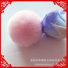 Bola de piel de conejo de imitación de 2 cm 3 cm directa de fábrica, bola de piel DIY, piel artificial, bola de piel sintética al por mayor
