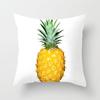 Suministro de fábrica funda de almohada estilo nórdico caricatura amarillo terciopelo piel de durazno almohada funda de almohada cojín para coche al por mayor
