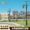 Luces solares para jardín exterior nuevas luces de jardín de paisaje chino parque comunitario iluminación de carretera municipal farolas al por mayor