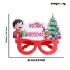 Gafas Navideñas de Dibujos Animados 2027 Reno Papá Noel Gafas de Regalo Montura Decoración Navideña Muñeco de Nieve Hombre de Jengibre Montura de Gafas