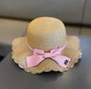 Sombrero de Paja de Verano para Niña Sombrero para Niña Tesoro de Mujer Verano Playa Bolsa para Niños Sombrero Protector Solar Sombrero de Pescador Sombrero de Sol Verano