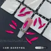 Fruta del Dragón Rojo Rosa Fondo Plano Diamante Joyería para Uñas Arte de Uñas Diamante de Forma Mixta Mediano y Grande Joyería de Diamante Vidrio K9 Diamante para Uñas Venta al por Mayor