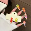 Lindo Clip para el Cabello de Fruta de Espino Confitado de Dibujos Animados para Mujer 2026 Nuevo Estilo Mini Pinza para Flequillo Lateral Accesorio para el Cabello