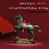 Adornos de Caballo de Cobre Caballo al Éxito Caballo del Zodíaco de Latón Reclutando Sala de Estar Oficina Artesanía Decorativa Caida Tang Ma