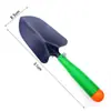 Herramienta para atrapar el mar mango de plástico azada doble cinco dientes azada de doble propósito pala rastrillo pala para flores de exterior jardinería