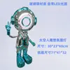 Escultura da Moda Famosa na Internet, Peça de Iluminação Decorativa para Casa de Luxo Leve, Luminária de Chão Grande de Astronauta Designer Feita à Mão