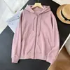 ¡Ve a la nación insular! Estilo clásico~ Sudadera con capucha unisex para pareja, holgada y cómoda, de rizo, para deporte lento, con cremallera