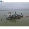 Draga de succión de cables, Draga de succión de cables grande para canales de puertos, Barco de succión y bombeo de arena, Barco grande de 14 pulgadas para minería de sal