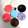 Esponja Facial Limpeza Formato Abacaxi para Pessoa Preguiçosa, Algodão Removedor de Maquiagem, Esponja de Fibra Ultra Macia Veludo Nuvem, Atacado de Fábrica