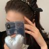 Diseño de Nicho Retro Francés Estilo Fragante Lazo Delgada Banda para el Cabello Presión Alta en la Parte Superior del Cráneo Banda para el Cabello Dulces Elegantes Accesorios para el Cabello