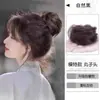 Aplique de Coque de Cabelo Natural, Acessório de Cabelo para Coque Preguiçoso, Fabricante de Aplique de Coque Fofo