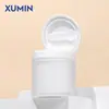 Xumin Em Estoque Pote de Creme Fosco 150g com Colher, 50g com Pinça Pote para Creme para os Olhos e Rosto, Embalagem Cosmética