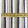 Tecido para Vestido Camisa Feminino Jacquard Colorido em Fio Tingido Algodão Listrado Duas Cores Textura Tridimensional