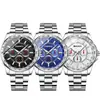 CHENXI moda transfronteriza banda de acero reloj para hombre impermeable luminoso comercio exterior al por mayor reloj de cuarzo para hombre 014B