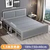 Cama plegable para uso individual o doble, cama para siestas en casa para adultos, cama individual duradera para viviendas de alquiler, cama plegable engrosada y reforzada
