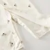 Macacão de Algodão Puro para Bebê Primavera e Outono 3-12 Meses Macacão de Bebê Roupa para Engatinhar Roupa para Bebê Classe A Sem Costura