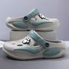 Zapatos Croc Verano 2024 Nuevo para Hombre Sandalias Deportivas Antideslizantes para Exterior Todo en Uno de Doble Propósito Chanclas Punta-Punta
