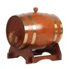 Barril de Vino de Madera Barril de Almacenamiento para Vino Tinto y Blanco Barril Pequeño para Uso Doméstico 1.5 L-5 L Barril de Vino en stock Mayoreo