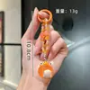Pingente Chaveiro Sapo Coroa Fofo Pendente para Carro Decoração Pingente de Bolsa Coração de Menina para Presente de Namorada