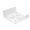 Suporte de câmera de segurança residencial Xiaomi 360 para interior sem furos, suporte de armazenamento acrílico transparente, suporte de ferro de parede