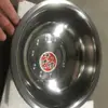 Acero Inoxidable 304 Lavabo Redondo Engrosado para Lavar Verduras Lavabo para Mezclar Masa Lavabo Doméstico No Magnético para Lavar la Cara 30-40 cm Cocina Comercial