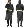 Jinhe Raincoat Grande Casaco Refletivo Poncho Takeaway Corta-vento de uma peça Tecido Oxford para Equitação Proteção para Trabalho Adulto Capa de Chuva de Emergência