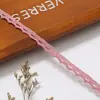 Directamente del Fabricante, Adorno de Encaje de Algodón Multicolor de 1 cm con Dientes de Perro Pequeños para Ropa de Muñecas/Delantales/Accesorios de Bricolaje