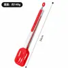 Pinzas de Silicona para Alimentos con Soportes de Pie de 9 Pulgadas 12 Pulgadas, Acero Inoxidable, Resistentes a Altas Temperaturas, Pinzas para Bistec, Pinzas para Pan de Barbacoa, Espátula