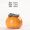 Creativo Calabaza de Halloween Cerámica Mini Tarro de Té Almacenamiento Sellado Polvo Fragante Polvo Medicinal Vaso para Vela Contenedor de Aromaterapia
