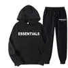 Traje deportivo de hombre Traje deportivo Traje de pareja Sudadera con capucha ESSENTIALS de hombre Sudadera con capucha de comercio exterior Traje de mujer