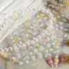 Redanco5D Embutido Popular Desenho Animado Adesivos de Unha Flor de Geléia Borboleta Adesivos 3D para Unhas Dr1890