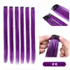 Extensões de Cabelo de Uma Peça Penduradas na Orelha com Mechas Brilhantes, Presilhas Pequenas, Fios Dourados e Prateados para Cobrir Cabelos Grisalhos, Extensões de Cabelo Coloridas, Lurex