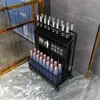 Suporte de armazenamento para guarda-chuvas, balde de guarda-chuvas de grande capacidade para uso comercial em lobbies de hotéis e entradas de casas